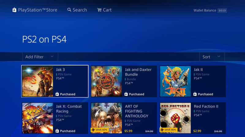 Illustration for article titled The PS4's Library Of PS2 Games Is Only Getting More Disappointing
